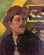 Paul Gauguin Self Portrait    1 oil painting on canvas